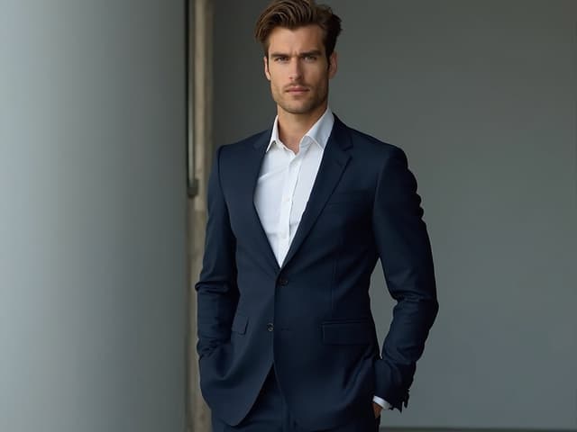 Fashion Lookbook Photography for Suits