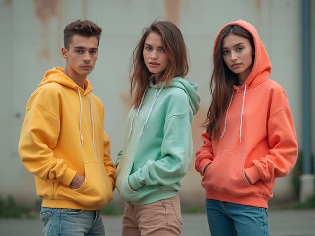 Fashion Product Photography for Hoodies