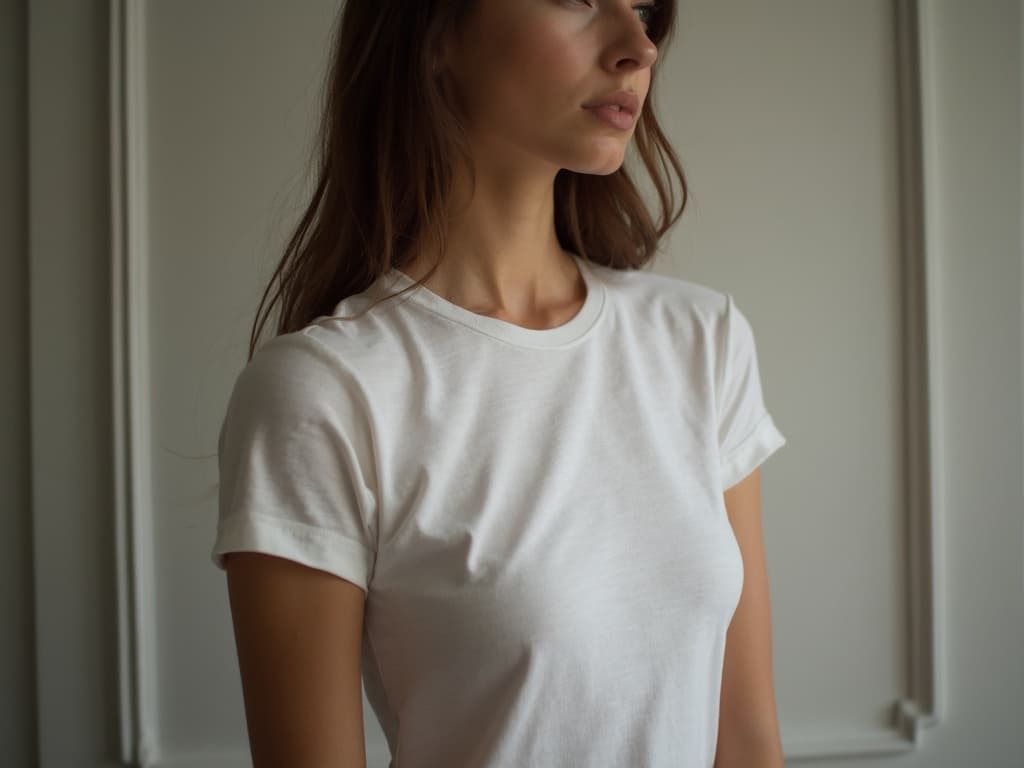 The Art of Glamour Photography: Elevating T-Shirts