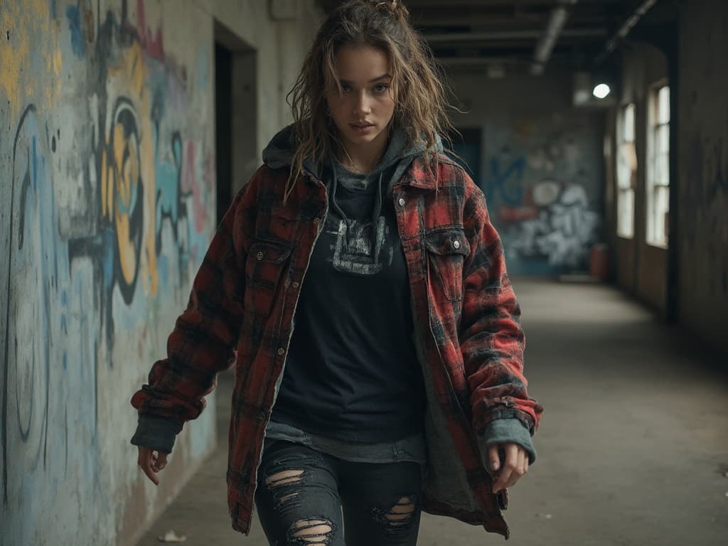 Grunge Fashion Photography example 5
