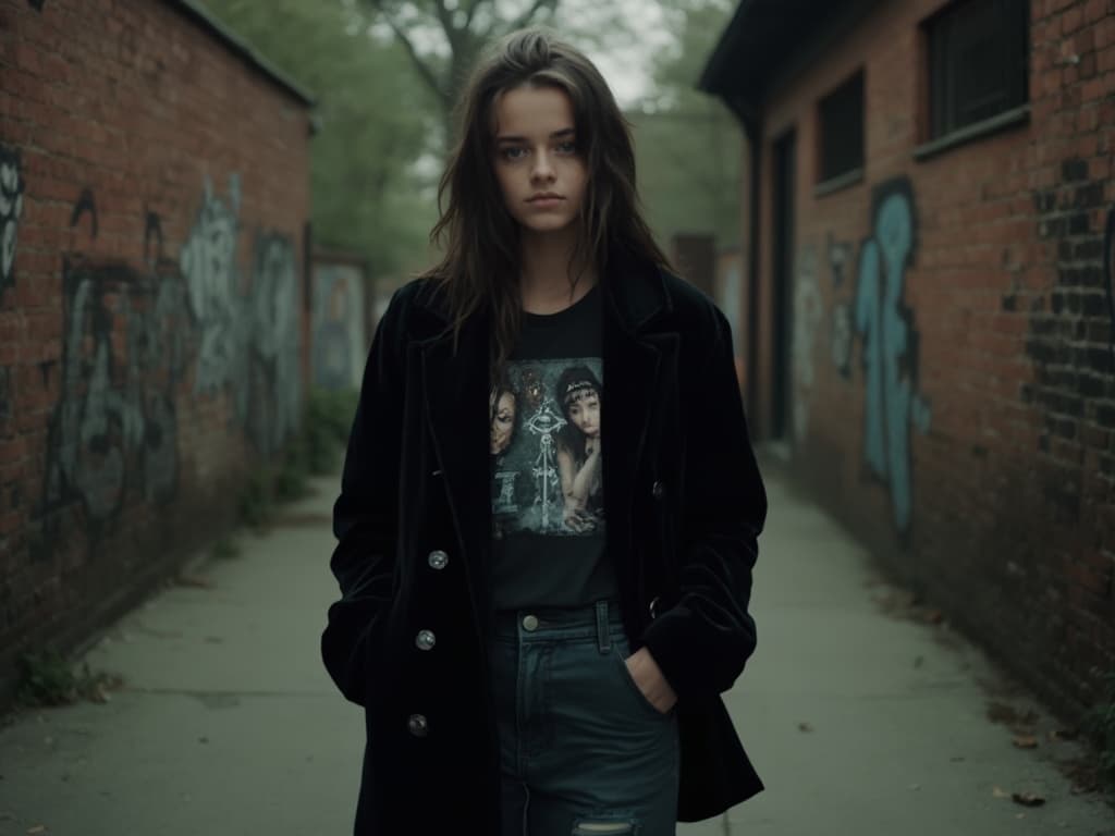 Exploring Grunge Fashion Photography with Blazers