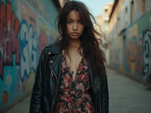 Grunge Fashion Photography for Dresses