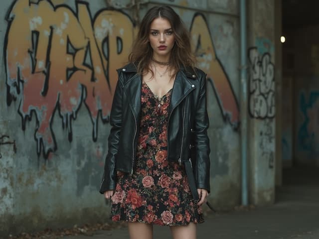 Grunge Fashion Photography for Dresses