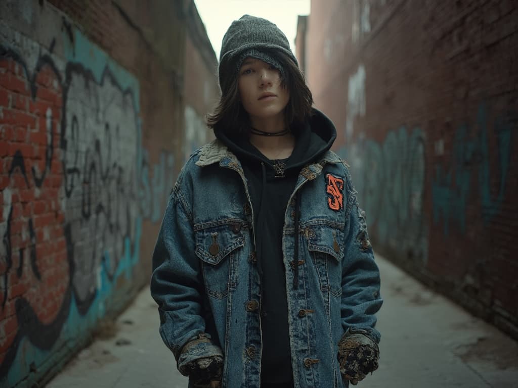 Mastering Grunge Fashion Photography for Hoodies