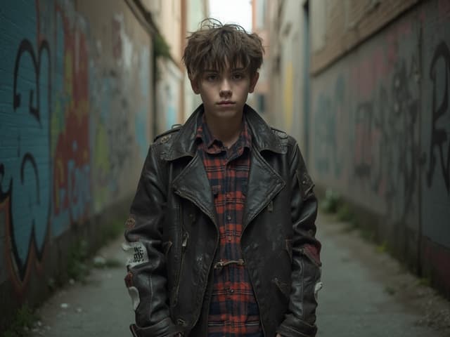 Grunge Fashion Photography for Jackets