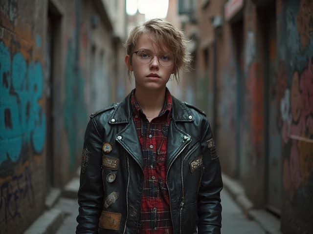 Grunge Fashion Photography for Jackets
