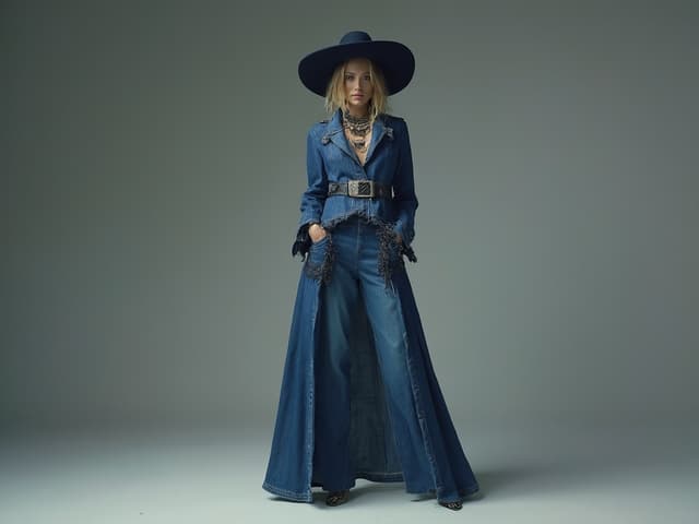 High-Fashion Photography for Denim