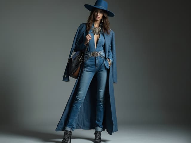 High-Fashion Photography for Denim