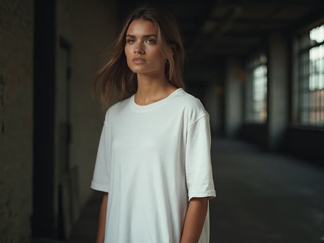 High-Fashion Photography for T-shirts