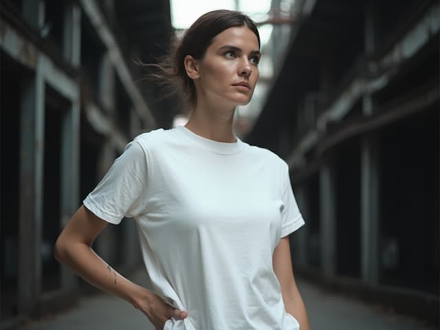 High-Fashion Photography for T-shirts