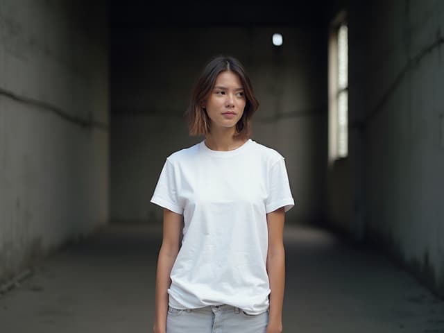 High-Fashion Photography for T-shirts