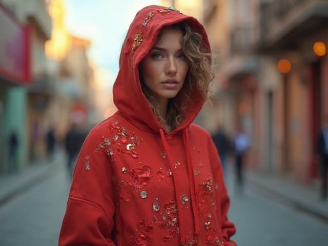 High-Fashion Photography for Hoodies