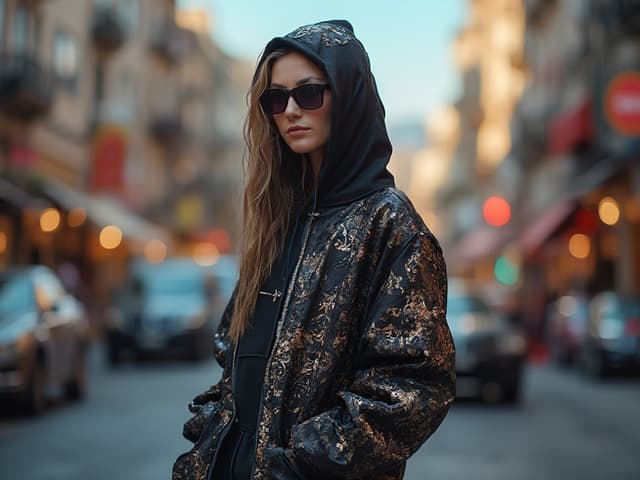 High-Fashion Photography for Hoodies