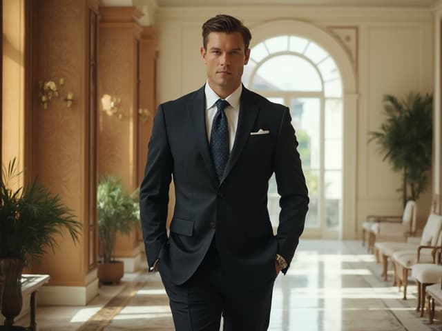 High-Fashion Photography for Suits
