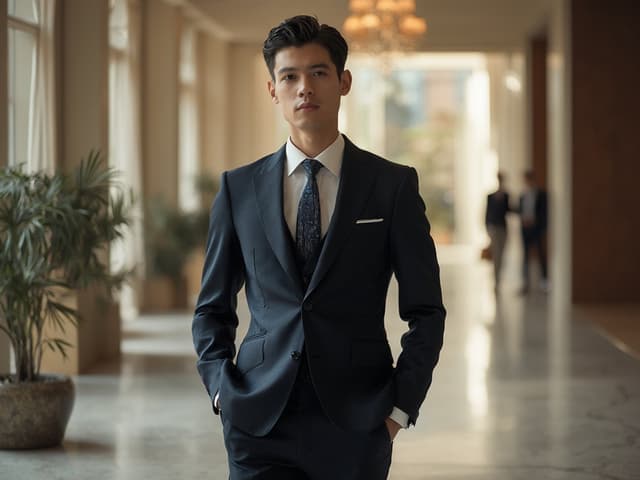 High-Fashion Photography for Suits
