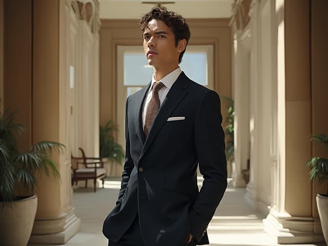 High-Fashion Photography for Suits