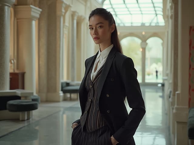 High-Fashion Photography for Suits