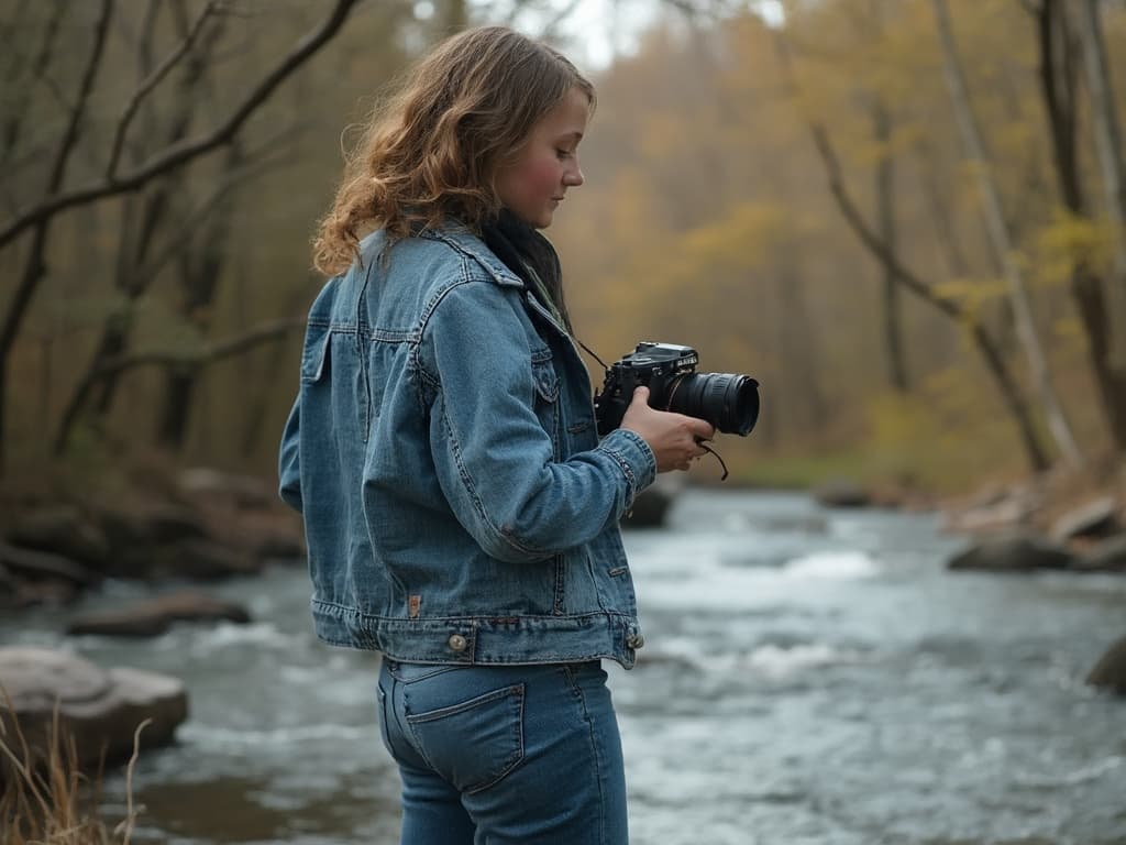 Mastering Outdoor Photography in Denim