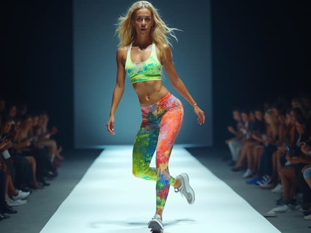 Runway Photography for Activewear