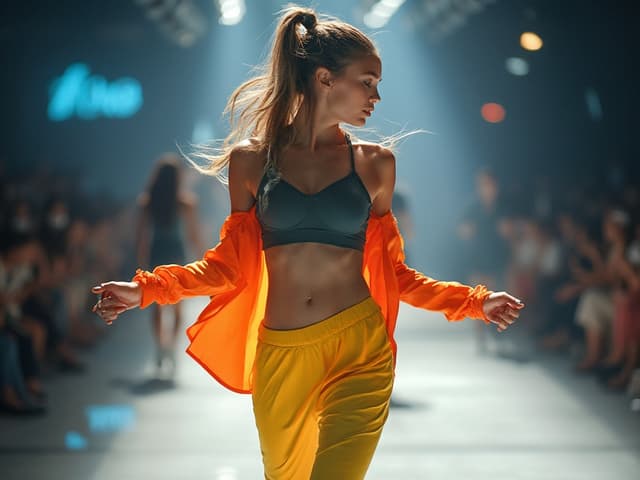 Runway Photography for Activewear