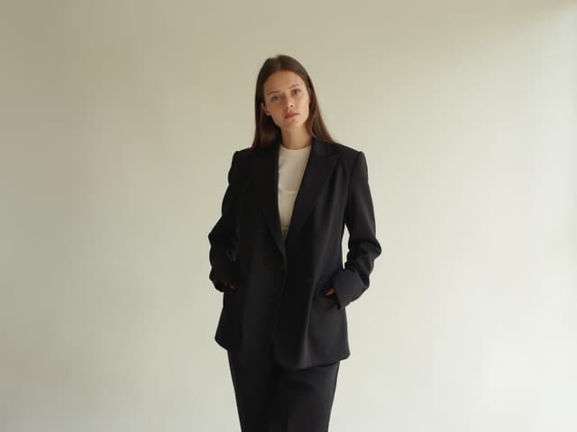 Minimalist Fashion Photography for Blazers