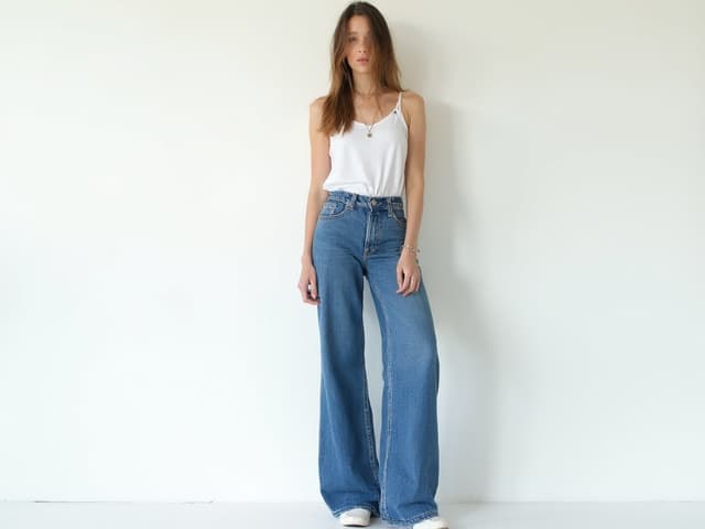 Minimalist Fashion Photography for Denim