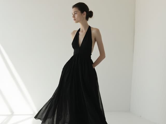Minimalist Fashion Photography for Dresses