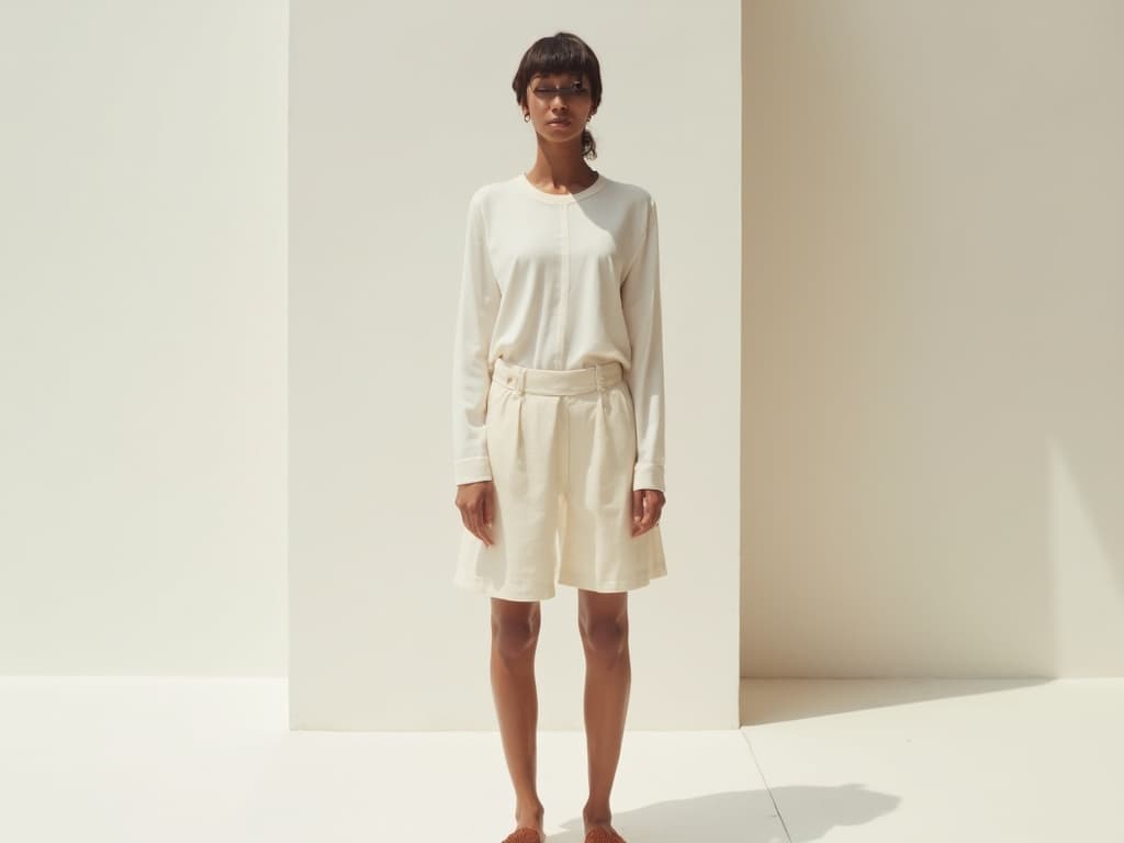 Mastering Minimalist Fashion Photography for Shorts