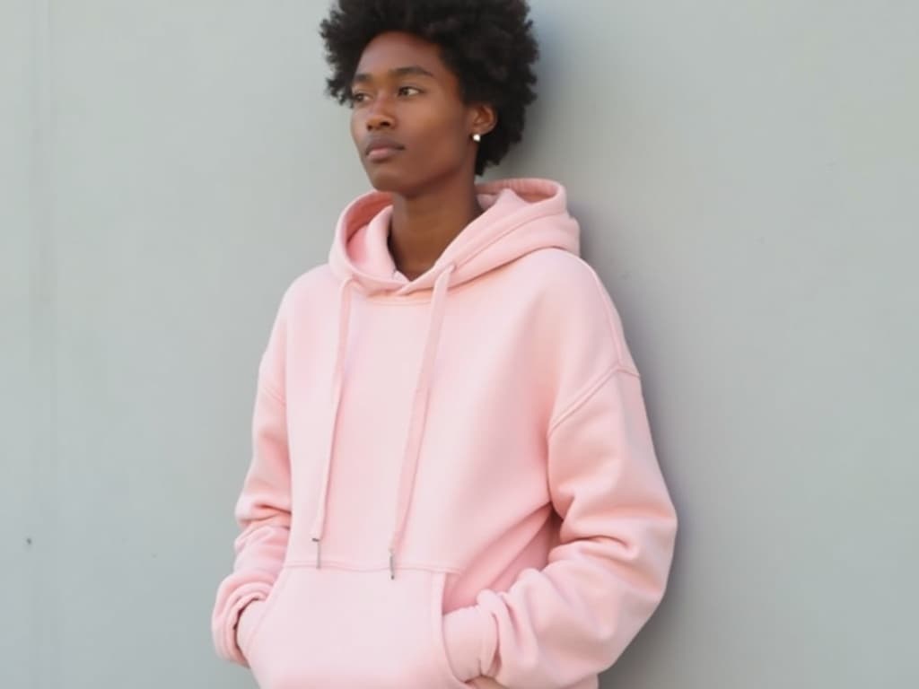 Minimalist Fashion Photography for Hoodies
