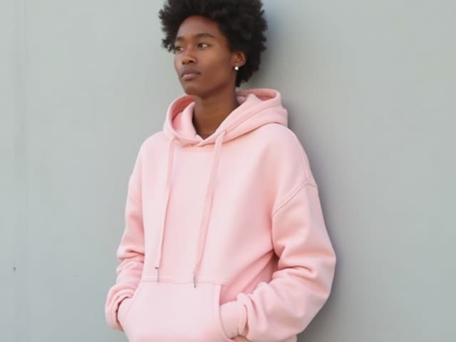 Minimalist Fashion Photography for Hoodies