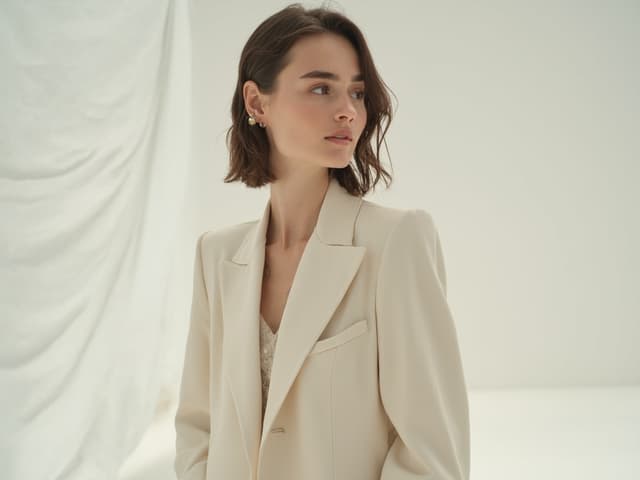 Minimalist Fashion Photography for Jackets