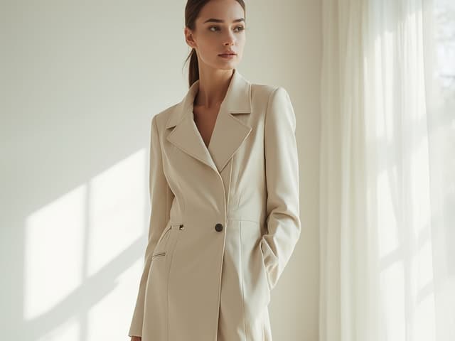 Minimalist Fashion Photography for Jackets