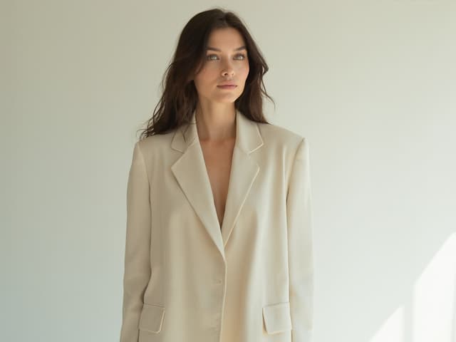 Minimalist Fashion Photography for Jackets