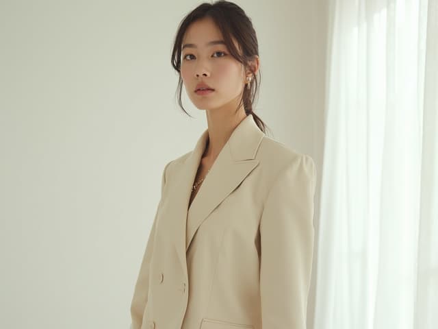 Minimalist Fashion Photography for Jackets