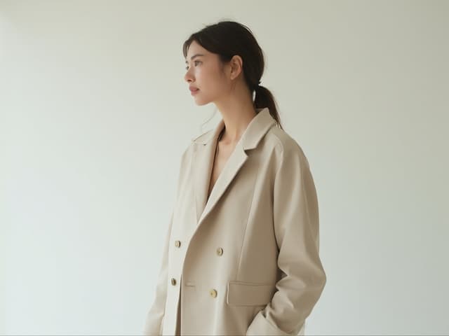 Minimalist Fashion Photography for Jackets
