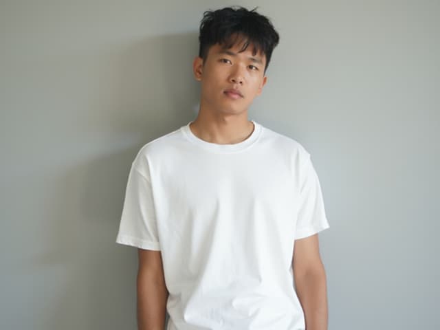 Minimalist Fashion Photography for T-shirts
