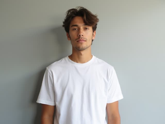 Minimalist Fashion Photography for T-shirts