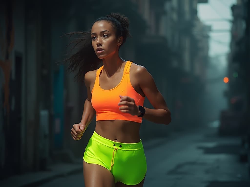 Moody Fashion Photography for Activewear