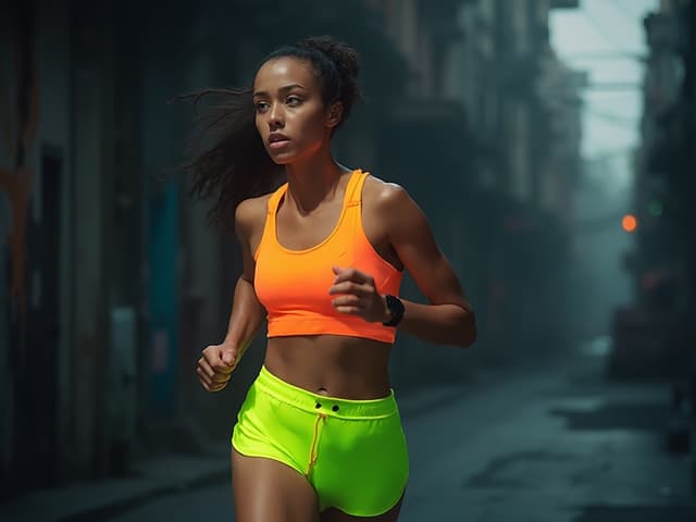 Moody Fashion Photography for Activewear