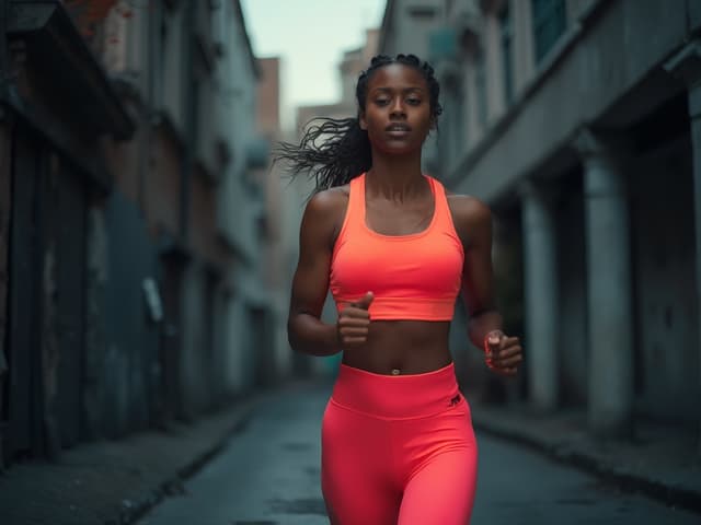 Moody Fashion Photography for Activewear
