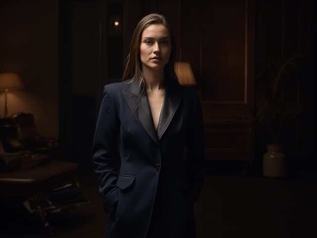 Moody Fashion Photography for Blazers