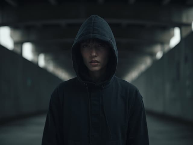 Moody Fashion Photography for Hoodies