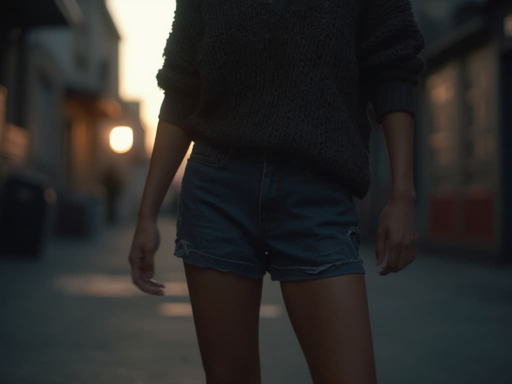 Moody Fashion Photography for Shorts