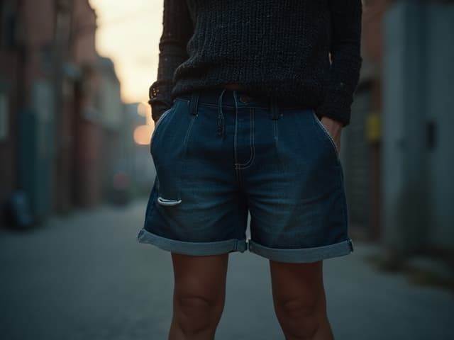 Moody Fashion Photography for Shorts