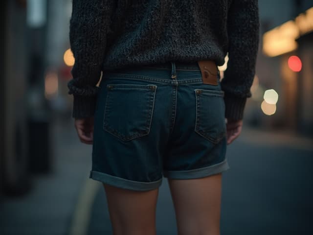 Moody Fashion Photography for Shorts
