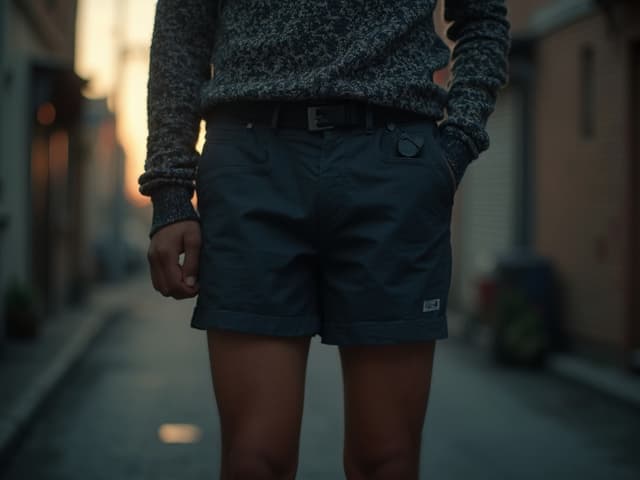 Moody Fashion Photography for Shorts