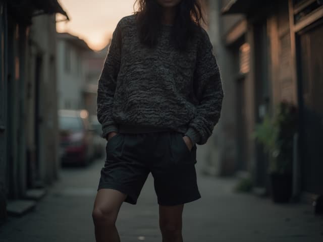 Moody Fashion Photography for Shorts