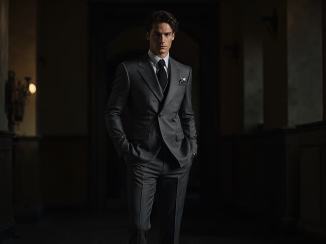 Moody Fashion Photography for Suits