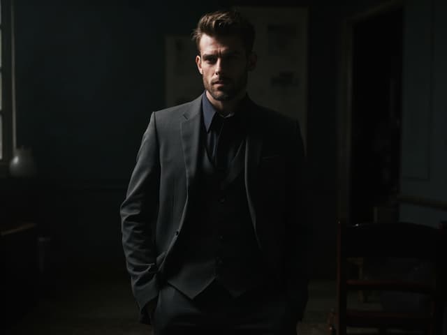 Moody Fashion Photography for Suits