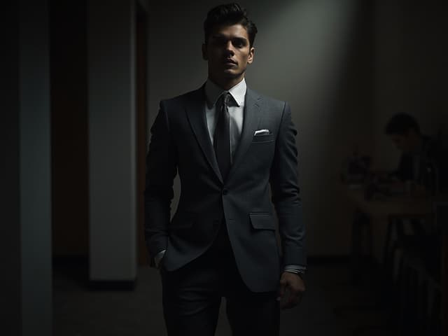 Moody Fashion Photography for Suits